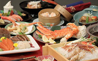 King and Hairy and Zuwai Crab Full Set Meal